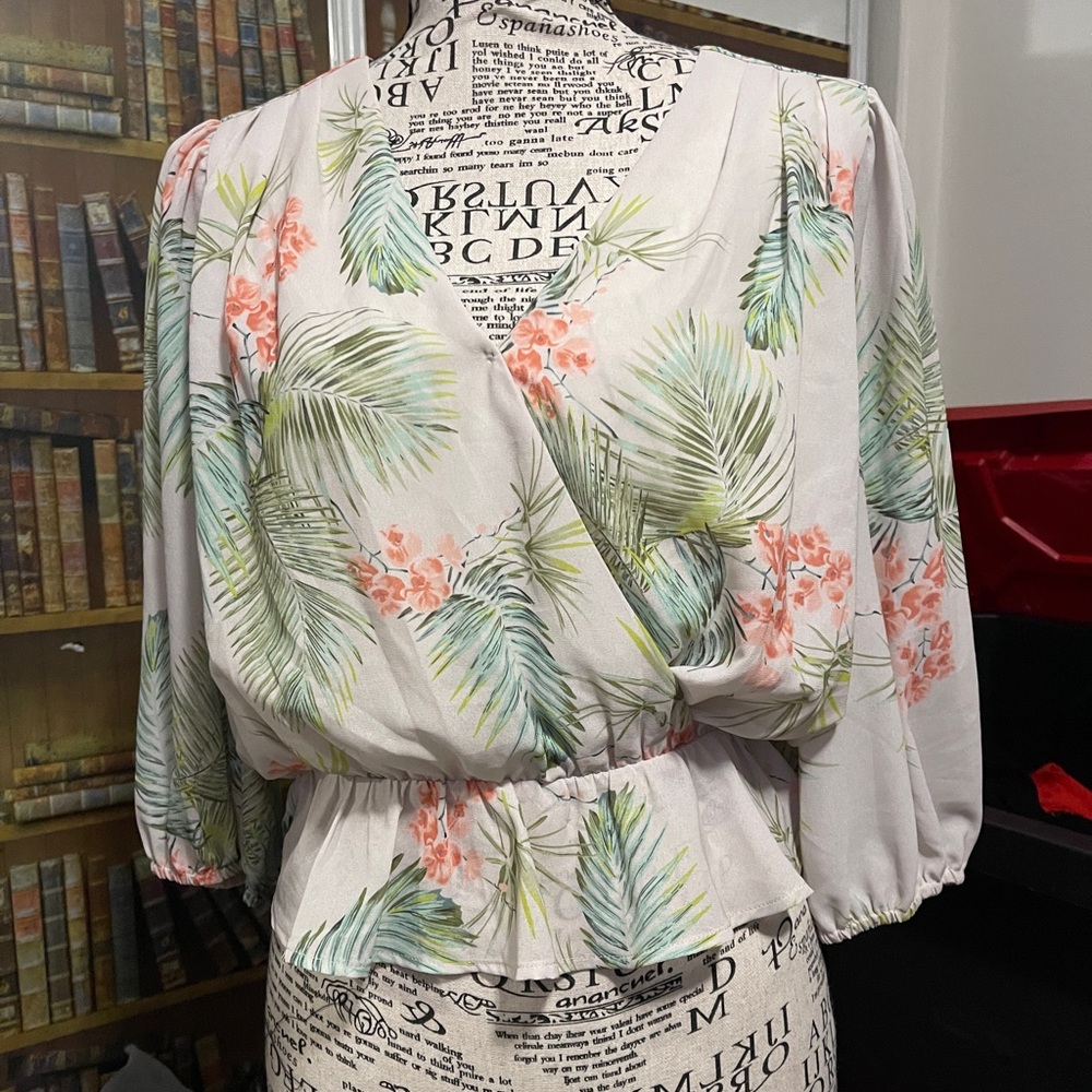 Floral Print Women's Top